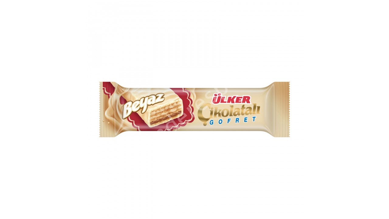 Ülker beyaz çikolatalı gofret
