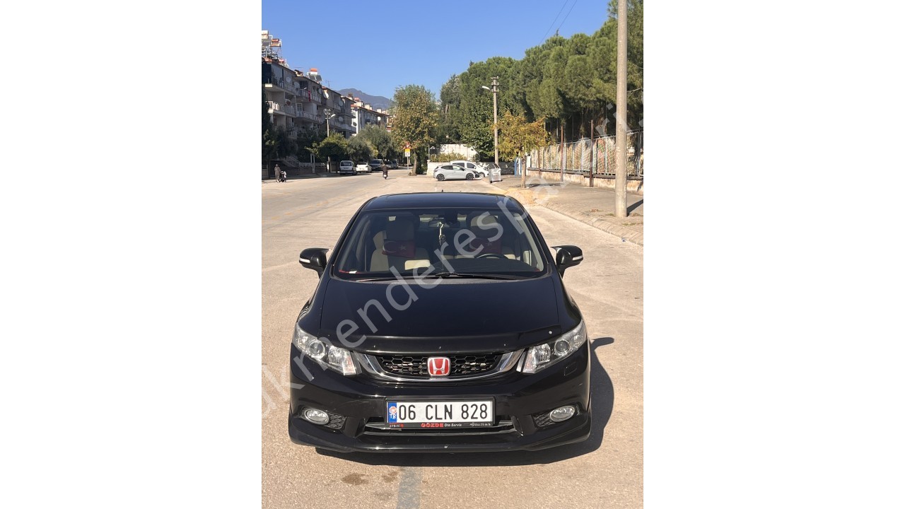 Honda Civic Eco Executive Siyah, En Dolu Paket