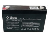 Ttec 6V 7Ah Bakımsız Kuru Akü