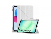 Samsung Galaxy Tab A11 Plus 11 İnç İle Uyumlu Kalemlikli, Uyku Modlu, Mıknatıslı, Üçgen Standlı, Darbeye Dayanıklı Kapla